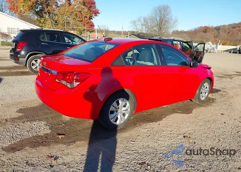 2015 Chevrolet Cruze Ls Auto from USA, damaged, VIN 1G1PA5SGXF7150953